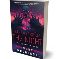 3D view of Premade Horror Book Cover - Mirage