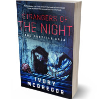 3D view of Premade Horror Book Cover - Mirage