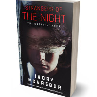 3D view of Premade Mystery & Thriller & Suspense Book Cover - Thunder