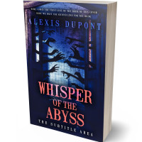 3D view of Premade Horror Book Cover - Ebony