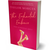 3D view of Premade Chick Lit Book Cover - Crimson