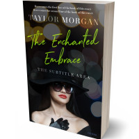 3D view of Premade Romance Book Cover - Cod Gray