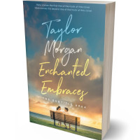 3D view of Premade Romance Book Cover - Olive Haze