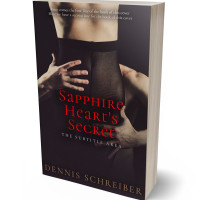 3D view of Premade Erotica Book Cover - Thunder