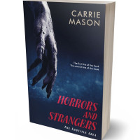 3D view of Premade Horror Book Cover - Mirage