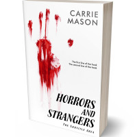 3D view of Premade Mystery & Thriller & Suspense Book Cover - Cod Gray