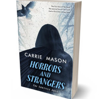 3D view of Premade Horror Book Cover - Mirage