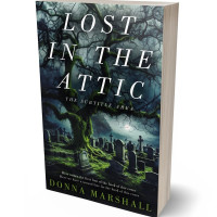 3D view of Outer Space #14959 - Premade Horror Book Cover