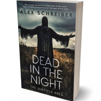 3D view of Premade Mystery & Thriller & Suspense Book Cover - Shark