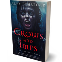 3D view of Premade Mystery & Thriller & Suspense Book Cover - Vulcan