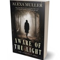 3D view of Premade Horror Book Cover - Bison Hide