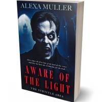 3D view of Premade Abstract Book Cover - Mirage