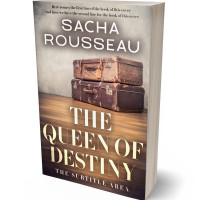 3D view of Premade Historical Book Cover - Toast