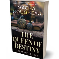 3D view of Premade Historical Book Cover - Cod Gray