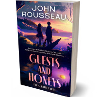 3D view of Premade Romance Book Cover - Petite Orchid