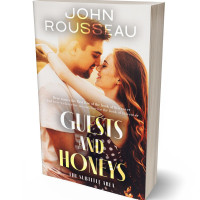 3D view of Premade Romance Book Cover - Stark White