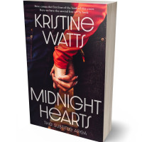 3D view of Premade Romance Book Cover - New York Pink