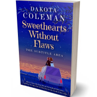 3D view of Premade Romance Book Cover - Jacksons Purple