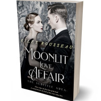 3D view of Premade Romance Book Cover - Cloud