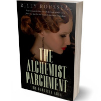 3D view of Premade Historical Book Cover - Tallow