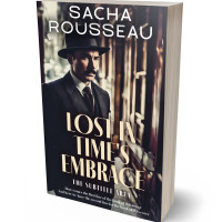 3D view of Premade Historical Book Cover - Akaroa