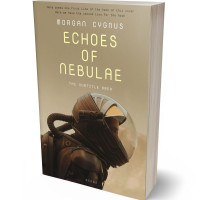 3D view of Premade Science Fiction Book Cover - Sandrift