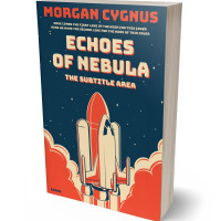 3D view of Premade Science Fiction Book Cover - Elephant