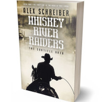 Tablet view of Mine Shaft #15375 - Premade Action & Adventure Book Cover