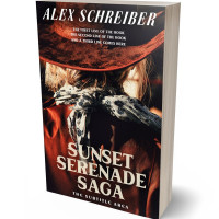 3D view of Premade Western Book Cover - My Pink