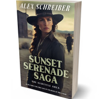 3D view of Premade Action & Adventure Book Cover - Baltic Sea