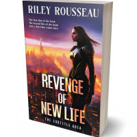 3D view of Premade Apocalyptica Book Cover - Tumbleweed