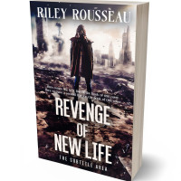 3D view of Premade Apocalyptica Book Cover - Pearl Bush