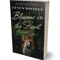 3D view of Premade Romance Book Cover - Log Cabin