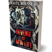 3D view of Premade Science Fiction Book Cover - Tan