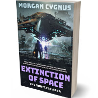 Tablet view of Outer Space #15474 - Premade Apocalyptica Book Cover