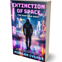 Tablet view of Light Orchid #15479 - Premade Science Fiction Book Cover