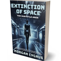 3D view of Premade Science Fiction Book Cover - Mirage