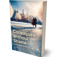 3D view of Premade Romance Book Cover - Ash