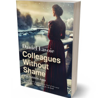 3D view of Premade Romance Book Cover - Akaroa