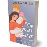 3D view of Premade Romance Book Cover - Amethyst Smoke