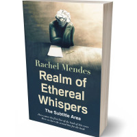 3D view of Premade Surreal Book Cover - Bone