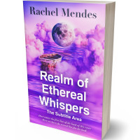 3D view of Premade Fantasy Book Cover - Lavender