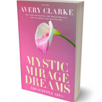 3D view of Premade Abstract Book Cover - Hopbush