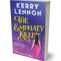 3D view of Premade Mystery & Thriller & Suspense Book Cover - Victoria