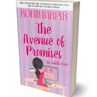 3D view of Premade Chick Lit Book Cover - Thistle