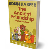 3D view of Premade Children's Book Cover - Turmeric