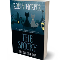 3D view of Premade Children's Book Cover - Black Pearl