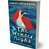 3D view of Premade Fantasy Book Cover - Burning Sand