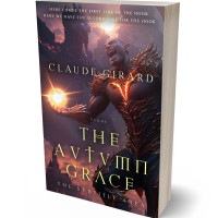 3D view of Premade Fantasy Book Cover - Thunder