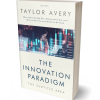 3D view of Premade Education Book Cover - Fiord